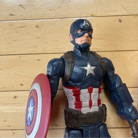 2018 Captain America & Iron Man Figure 12" Titan Hero Series Avengers Marvel - Picture 2 of 8
